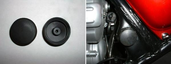 Swing Arm Pivot Caps